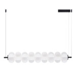 SL6121.413.01 Светильник подвесной ST-Luce Черный/Белый LED 1*30W 3000K TALISMAN — изображение 2