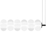 SL6121.413.01 Светильник подвесной ST-Luce Черный/Белый LED 1*30W 3000K TALISMAN — изображение 3