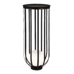 Уценка SL6129.405.01 Светильник напольный ST-Luce Черный/Белый E27 1*60W NORDIC