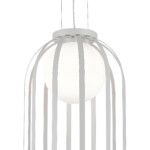 SL6129.503.01 Светильник подвесной ST-Luce Белый/Белый E27 1*60W NORDIC — изображение 3