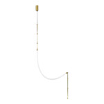 SL6132.301.20 Светильник настенно-потолочный ST-Luce Латунь/Белый LED 1*20W 3000K STRAP