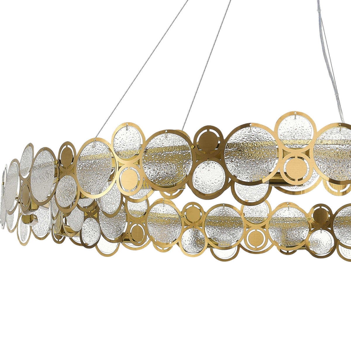 SL6133.313.16 Светильник подвесной ST-Luce Латунь/Дымчатый G9 LED 16*5W 4000K SWATCH — изображение 3