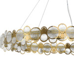 SL6133.313.16 Светильник подвесной ST-Luce Латунь/Дымчатый G9 LED 16*5W 4000K SWATCH — изображение 3