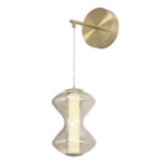 SL6136.201.01 Светильник настенный ST-Luce золото/коньячный LED 1*6W 3000K SPINE — изображение 3