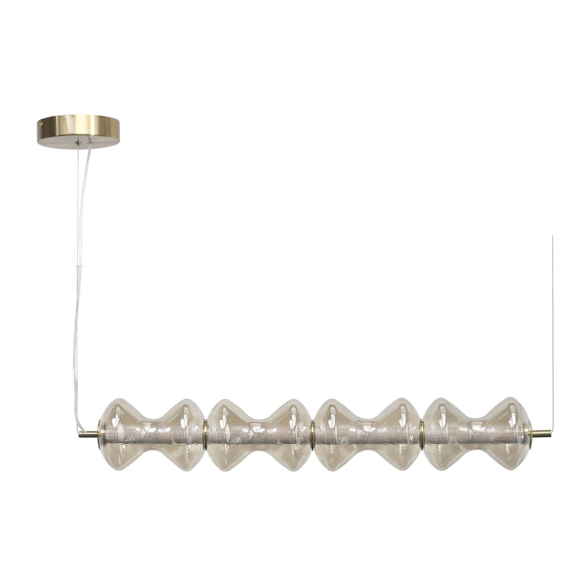 SL6136.223.01 Светильник подвесной ST-Luce золото/коньячный LED 1*22W 3000K SPINE — изображение 2