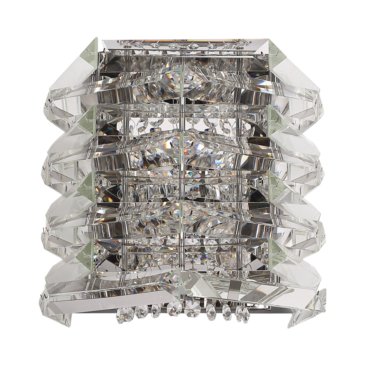 SL6137.101.02 Светильник настенный ST-Luce никель/прозрачный E14 2*40W STROZZI — изображение 2