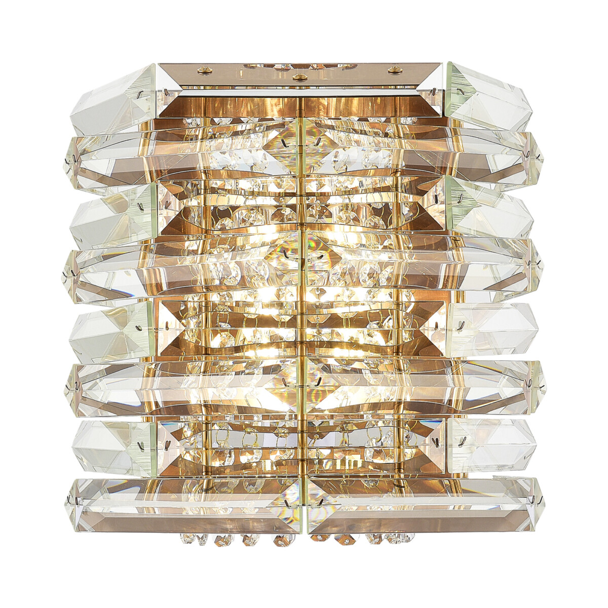 SL6137.201.02 Светильник настенный ST-Luce медь/прозрачный E14 2*40W STROZZI — изображение 1