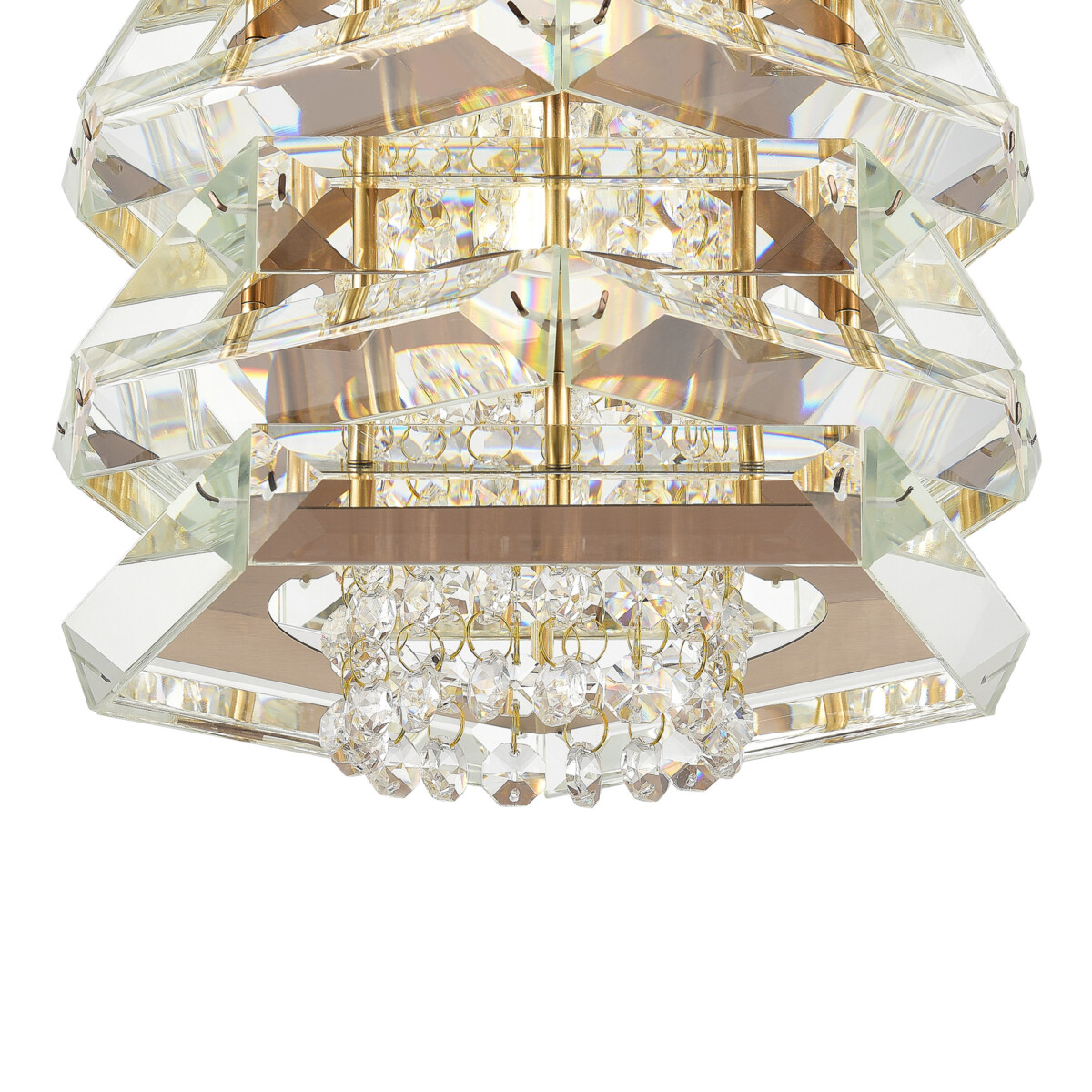 SL6137.203.01 Светильник подвесной ST-Luce медь/прозрачный E14 1*40W STROZZI — изображение 4