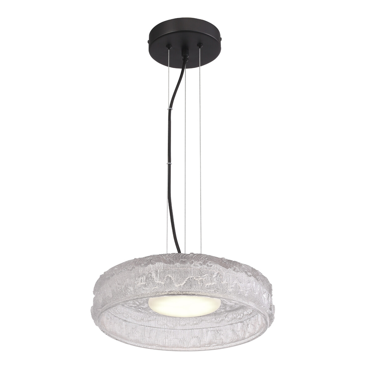 SL6143.403.01 Светильник подвесной ST-Luce черный/прозрачный LED 1*15W 4000K ANTIKE — изображение 3