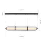 SL6144.413.01 Светильник подвесной ST-Luce черный/прозрачный LED 1*37W 4000K SAGUARO — изображение 5