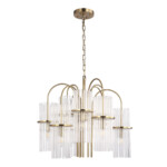 SL6145.303.09 Светильник подвесной ST-Luce латунь/прозрачный E14 9*40W TASSE — изображение 2