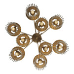 SL6145.303.09 Светильник подвесной ST-Luce латунь/прозрачный E14 9*40W TASSE — изображение 5