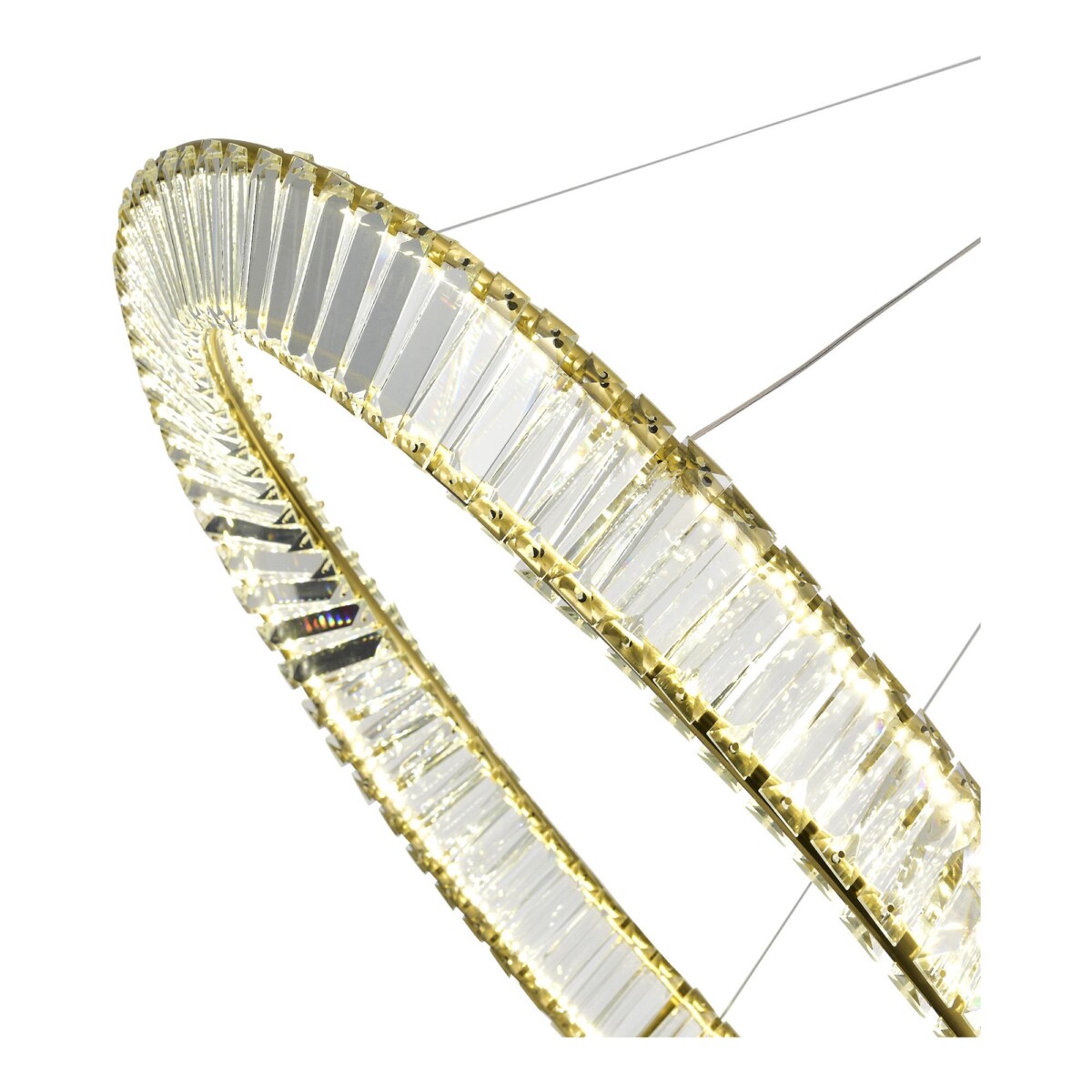 SL6204.311.01 Светильник подвесной ST-Luce Латунь/Прозрачный LED 1*45W 4000K RITORTO — изображение 3