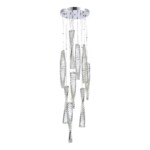 SL6205.103.09 Светильник подвесной ST-Luce Хром/Прозрачный LED 1*99W 4000K ELICA — изображение 2