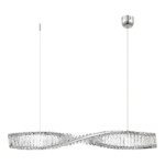 SL6205.113.01 Светильник подвесной ST-Luce Хром/Прозрачный LED 1*21W 4000K ELICA — изображение 2