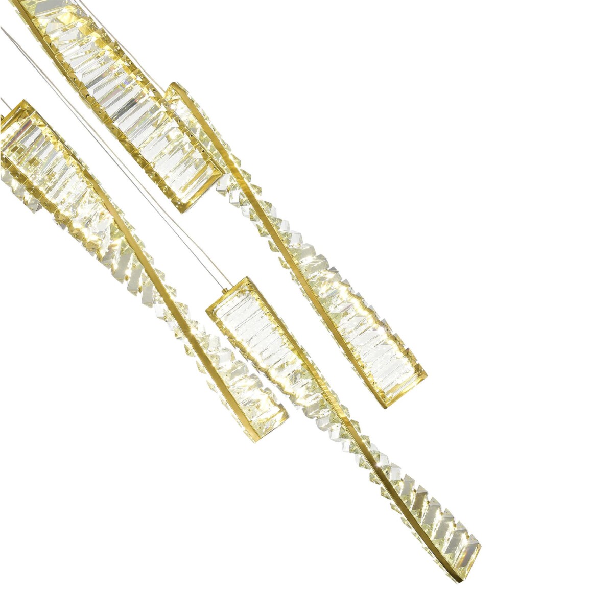 SL6205.303.05 Светильник подвесной ST-Luce Латунь/Прозрачный LED 1*55W 4000K ELICA — изображение 3