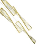 SL6205.303.05 Светильник подвесной ST-Luce Латунь/Прозрачный LED 1*55W 4000K ELICA — изображение 3