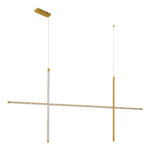 SL6207.203.50 Светильник подвесной ST-Luce Матовое золото LED 1*50W 3000K RETICO — изображение 2