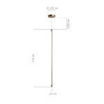 SL6225.303.01 Светильник подвесной ST-Luce Латунь/Терракотовый, Белый LED 1*12W 3000K BRICK — изображение 5