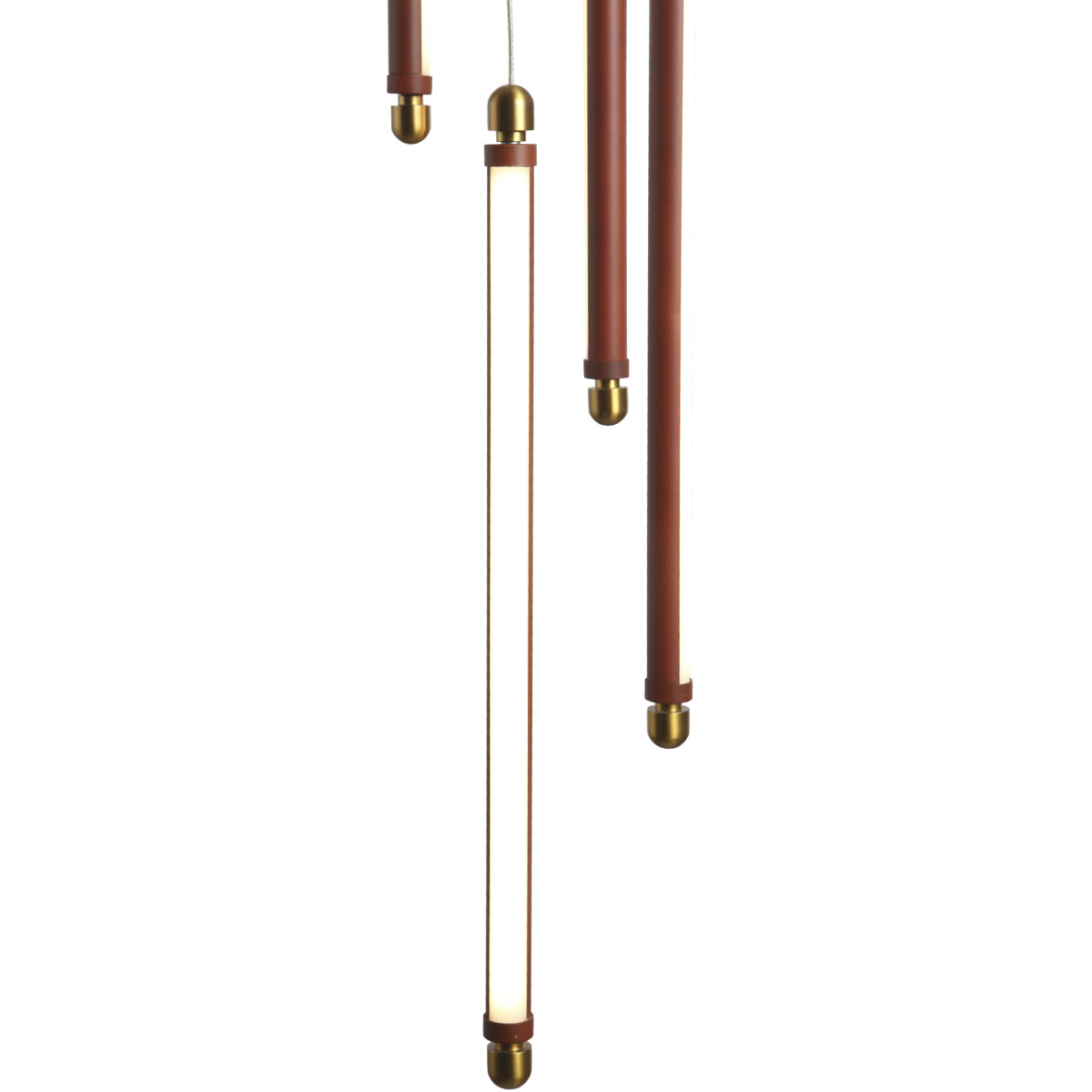 Уценка SL6225.303.06 Светильник подвесной ST-Luce Латунь/Терракотовый, Белый LED 6*5W 3000K BRICK — изображение 3