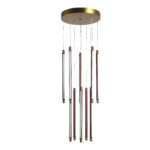 Уценка SL6225.303.10 Светильник подвесной ST-Luce Латунь/Терракотовый, Белый LED 10*6,5W 3000K BRICK — изображение 2