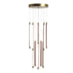 Уценка SL6225.303.10 Светильник подвесной ST-Luce Латунь/Терракотовый, Белый LED 10*6,5W 3000K BRICK — изображение 4