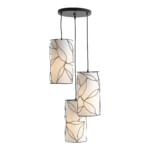 SL6228.403.03 Светильник подвесной ST-Luce Черный/Бежевый E27 3*60W ROOT — изображение 3