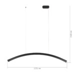 SL6232.413.01 Светильник подвесной ST-Luce Черный/Черный LED 1*20W 4000K HARMONY — изображение 2