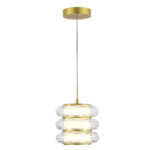 SL6239.203.03 Светильник подвесной ST-Luce золото/прозрачный LED 1*16W 3000K FRITTELA