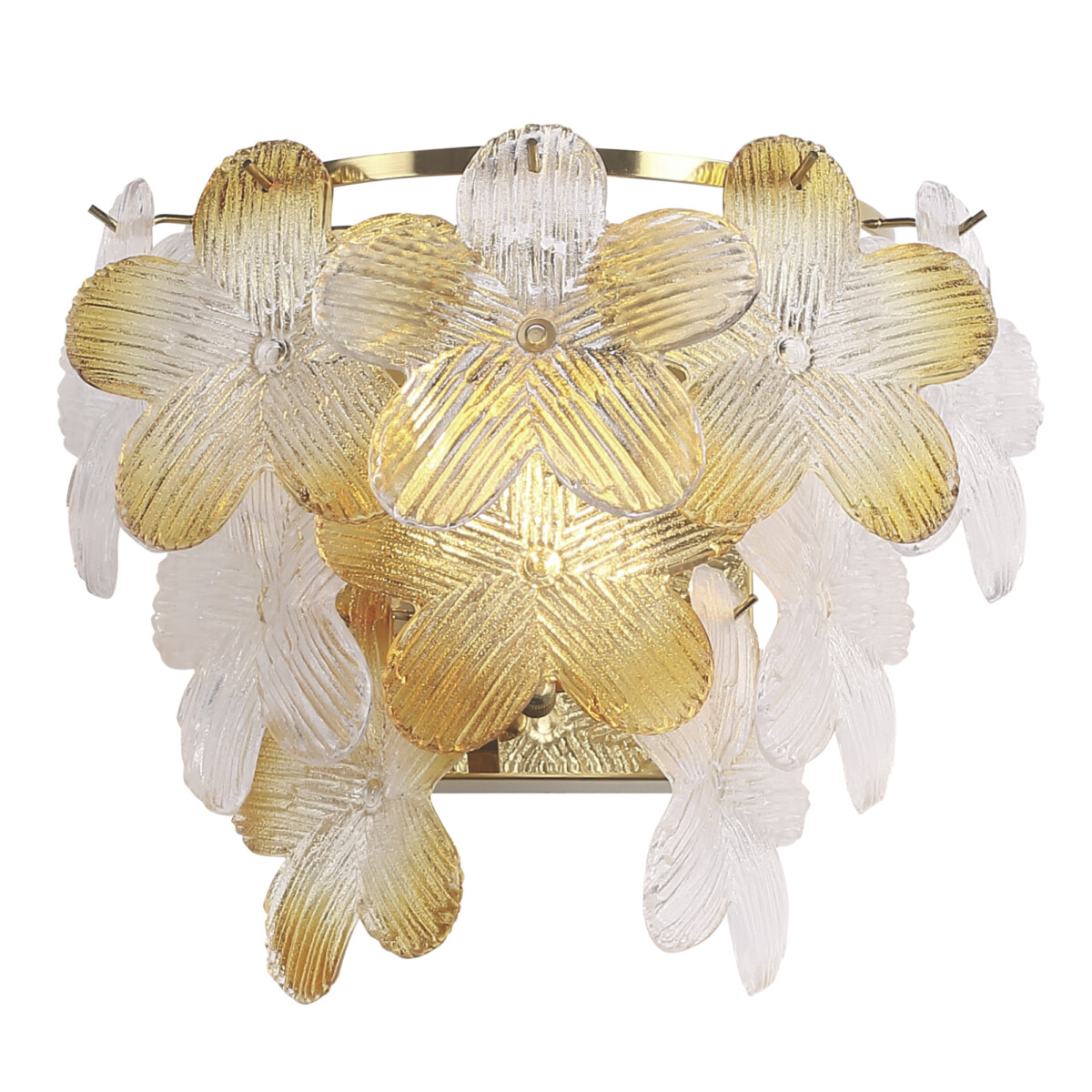 SL6240.201.02 Светильник настенный ST-Luce золотистый/Прозрачный, янтарный E14 2*60W TENDER — изображение 3