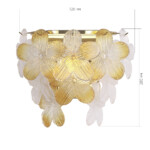 SL6240.201.02 Светильник настенный ST-Luce золотистый/Прозрачный, янтарный E14 2*60W TENDER — изображение 6