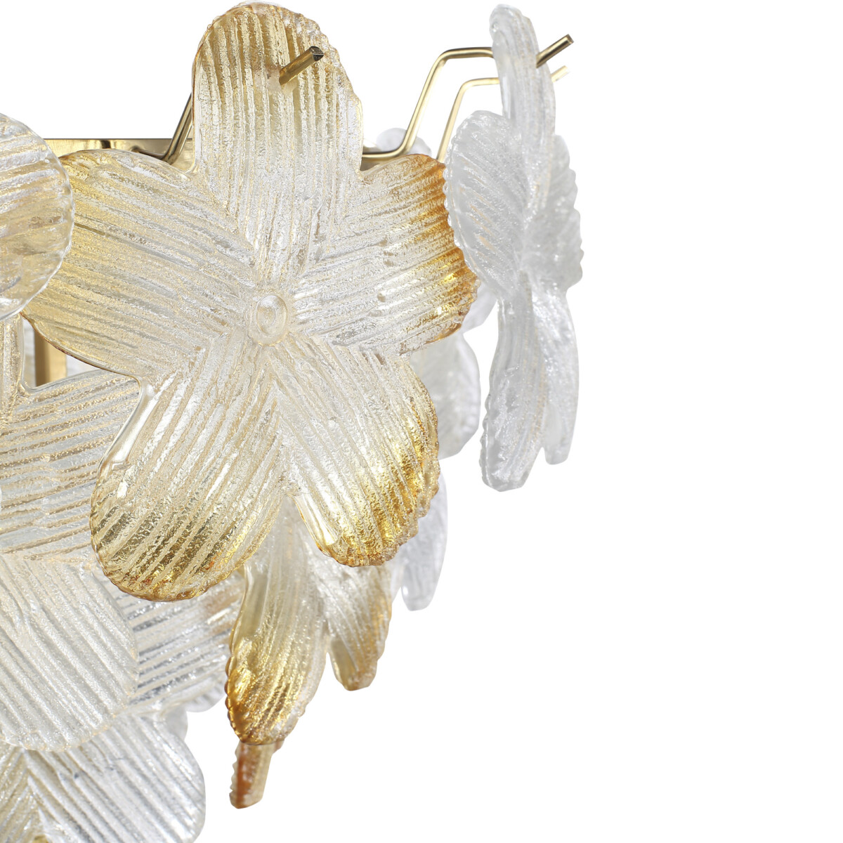 SL6240.203.06 Светильник подвесной ST-Luce золотистый/Прозрачный, янтарный E14 6*60W TENDER — изображение 6