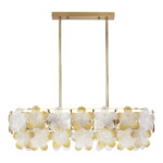 SL6240.203.08 Светильник подвесной ST-Luce золотистый/Прозрачный, янтарный E14 8*60W TENDER — изображение 2
