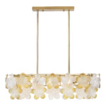 SL6240.203.08 Светильник подвесной ST-Luce золотистый/Прозрачный, янтарный E14 8*60W TENDER — изображение 3