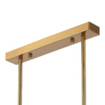 SL6240.203.08 Светильник подвесной ST-Luce золотистый/Прозрачный, янтарный E14 8*60W TENDER — изображение 6