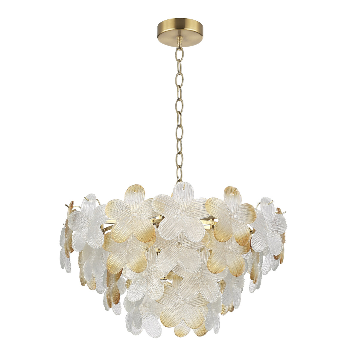 SL6240.203.12 Светильник подвесной ST-Luce золотистый/Прозрачный, янтарный E14 12*60W TENDER — изображение 2