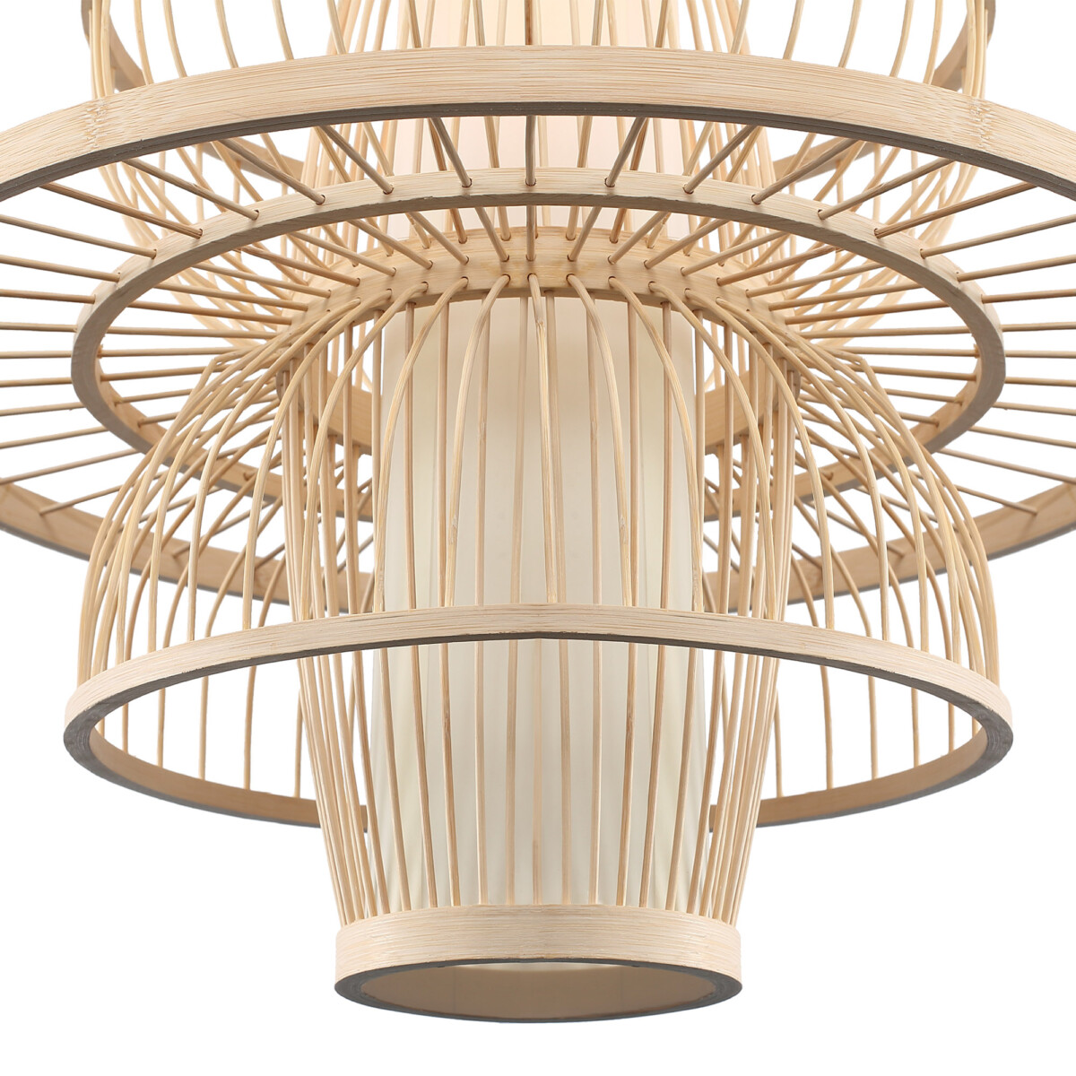 SL6241.513.01 Светильник подвесной ST-Luce Древесный/Белый E27 1*40W ALMA — изображение 4