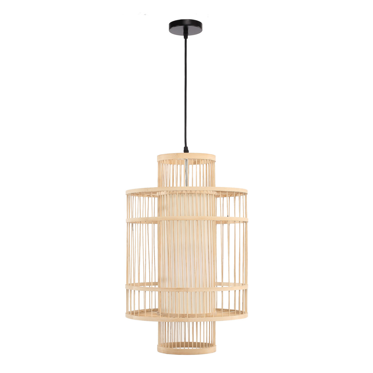 SL6241.523.01 Светильник подвесной ST-Luce Древесный/Белый E27 1*40W ALMA — изображение 2