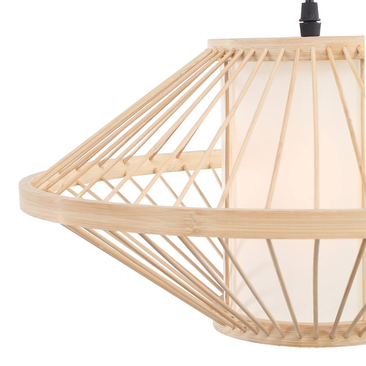 SL6241.533.01 Светильник подвесной ST-Luce Древесный/Белый E27 1*40W ALMA — изображение 4