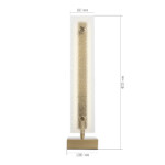 SL6245.204.01 Прикроватная лампа ST-Luce золотистый/Прозрачный LED 1*8W 4000K FAGY — изображение 6