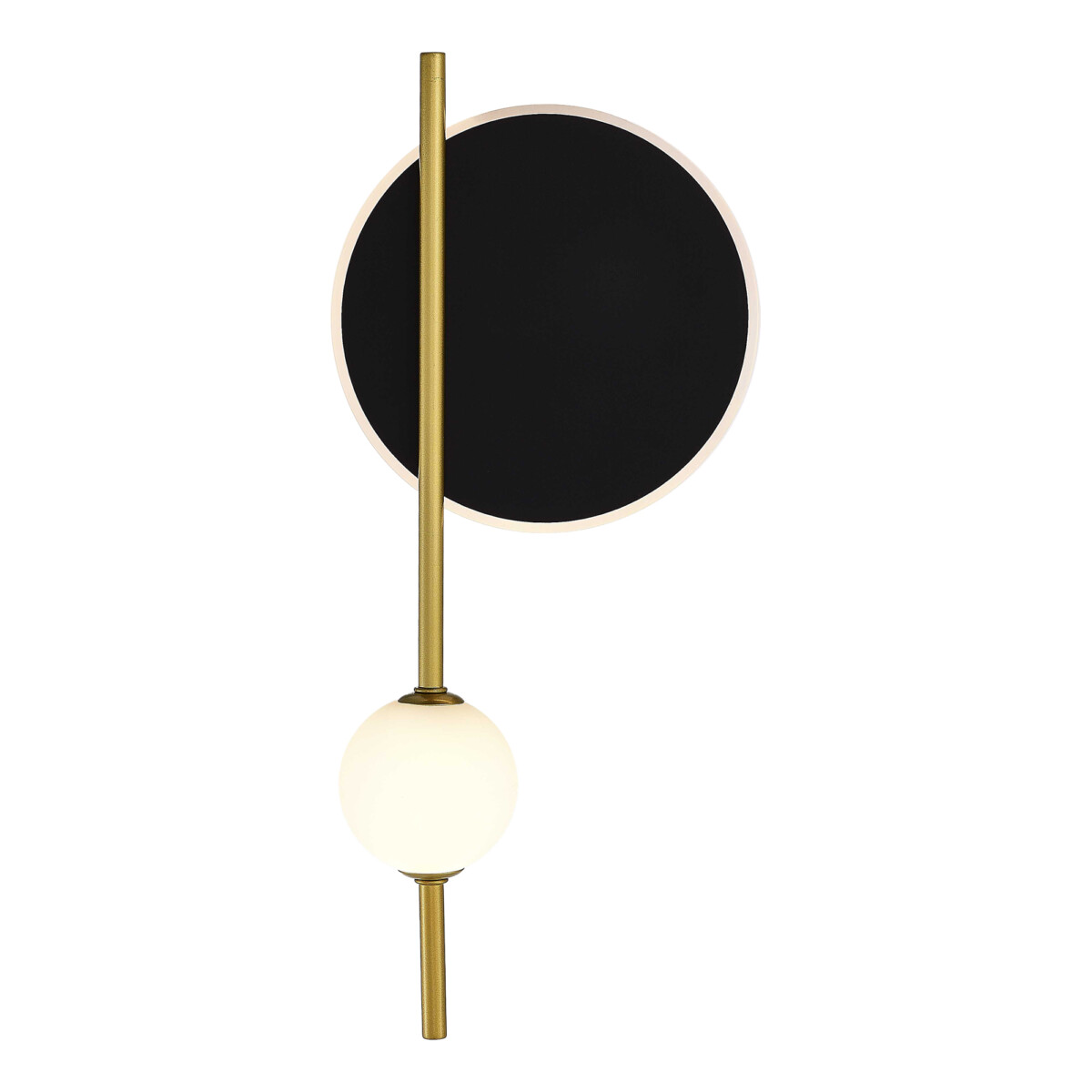 SL6507.431.02 Светильник настенный ST-Luce Шампань, Черный/Белый LED 1+1*9+4W 4000K DALI — изображение 1