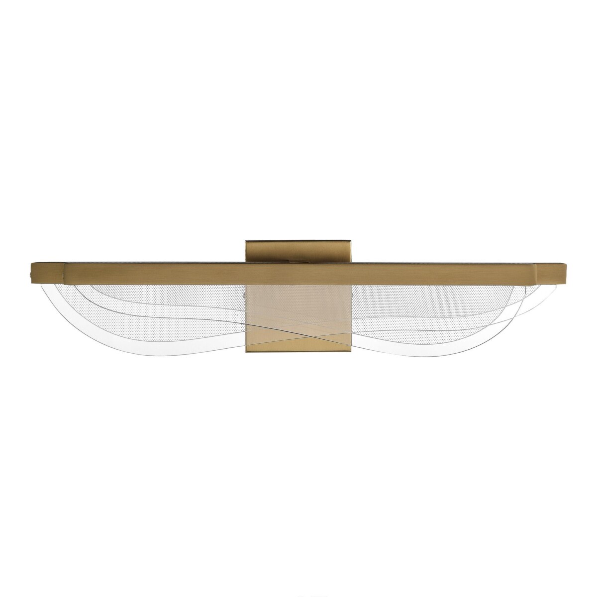 SL6509.201.01 Светильник настенный ST-Luce Золотистый/Прозрачный LED 1*18W 4000K FESALE — изображение 2