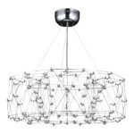 SL6602.103.48 Светильник подвесной ST-Luce Хром/Прозрачный LED 1*48W 4000K GRAVETTA