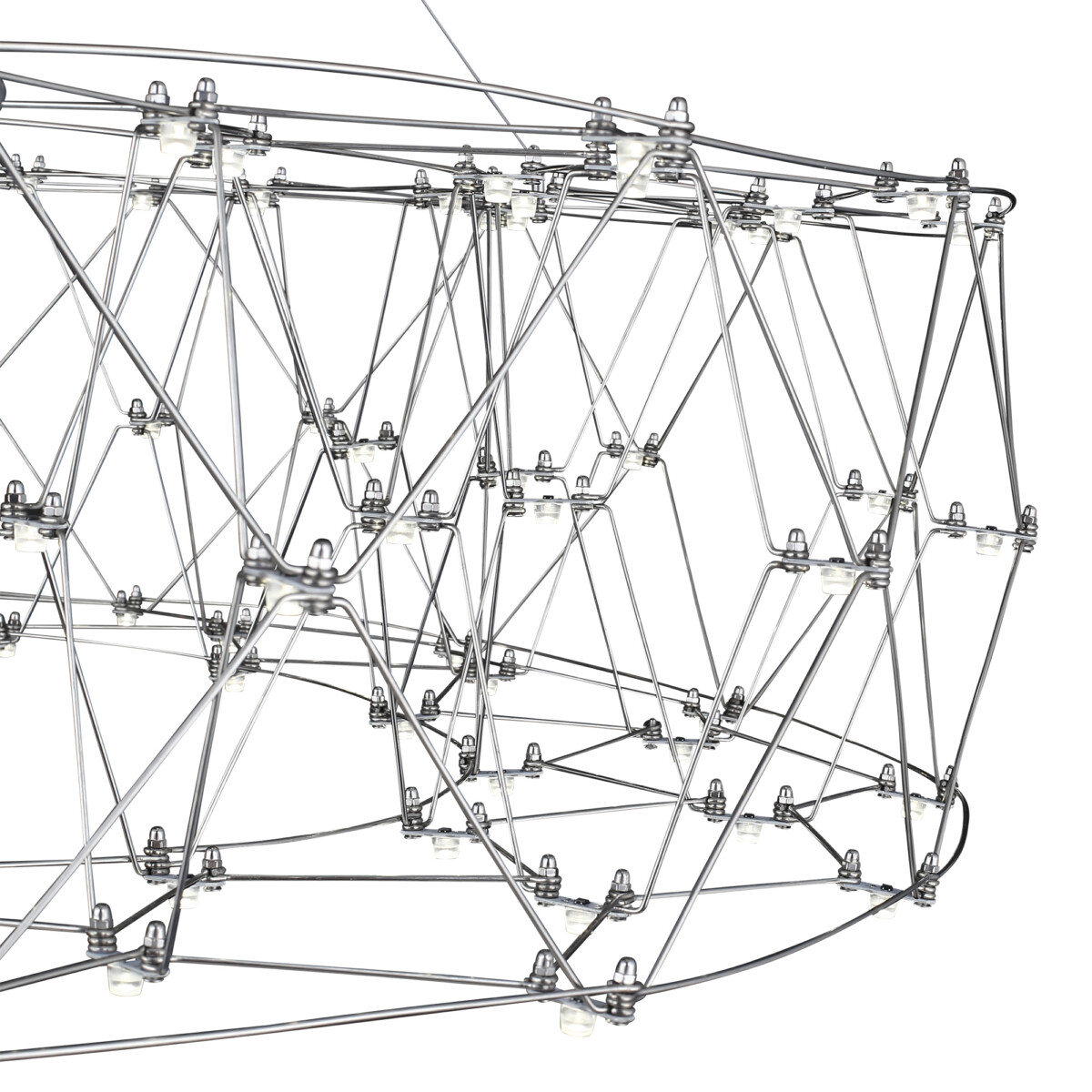 SL6602.103.72 Светильник подвесной ST-Luce Хром/Прозрачный LED 1*72W 4000K GRAVETTA — изображение 3