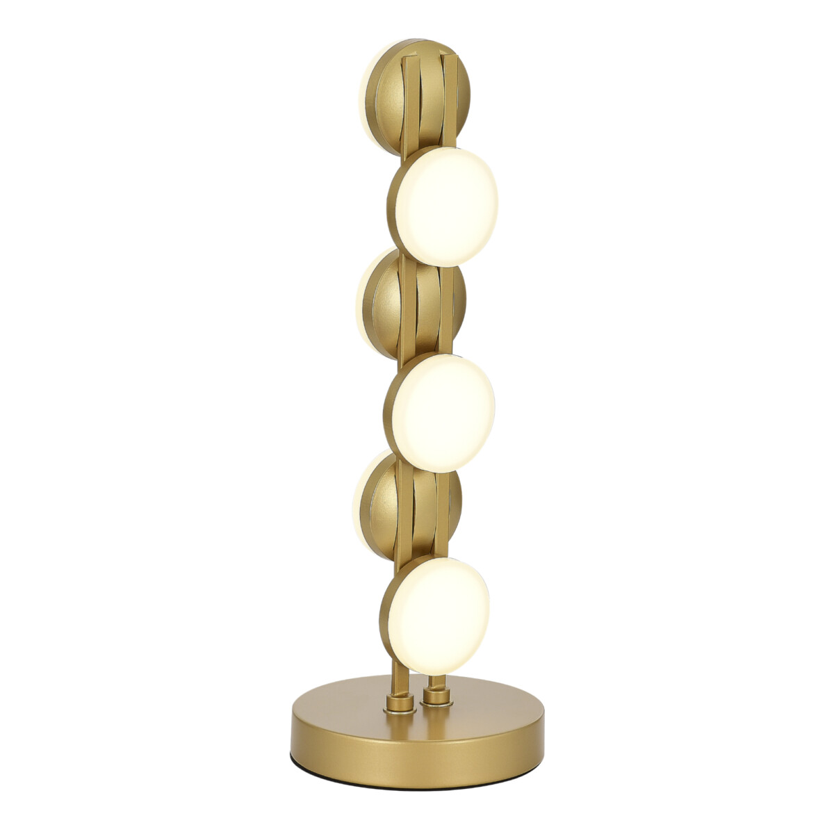 SL6610.204.06 Прикроватная лампа ST-Luce золотистый/белый LED 1*12W 4000K MONRO — изображение 1