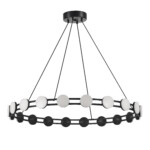 SL6610.403.20 Светильник подвесной ST-Luce черный/белый LED 1*40W 4000K MONRO — изображение 2