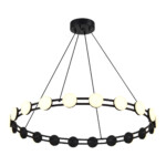 SL6610.403.20 Светильник подвесной ST-Luce черный/белый LED 1*40W 4000K MONRO — изображение 3