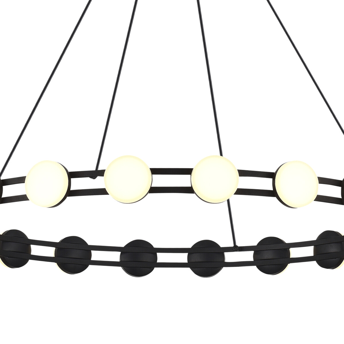 SL6610.403.20 Светильник подвесной ST-Luce черный/белый LED 1*40W 4000K MONRO — изображение 4