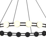 SL6610.403.20 Светильник подвесной ST-Luce черный/белый LED 1*40W 4000K MONRO — изображение 4