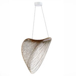 SL6900.503.24 Светильник подвесной ST-Luce Белый/Древесный LED 1*24W 4000K FOSSIL — изображение 2